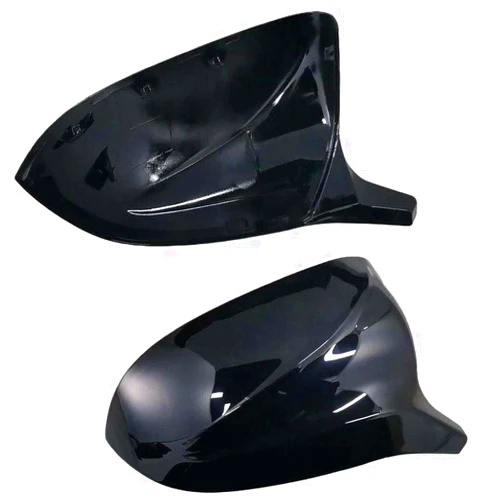 YEDROPWD Black Rearview Mirror Cover X3M Look Rearview Mirror Cover, for BMW X3 G01 X4 G02 X5 G05 X6 G06 X7 G07 2018 2019 2020 M Style