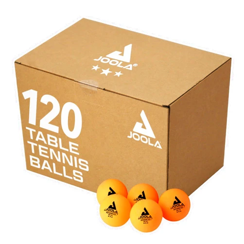 JOOLA Training 3 Star Table Tennis Balls 12, 60, or 120 Pack - 40+mm Regulation Bulk Ping Pong Balls for Competition and Recreational Play - Fun as a Cat Toy - Indoor and Outdoor Compatible