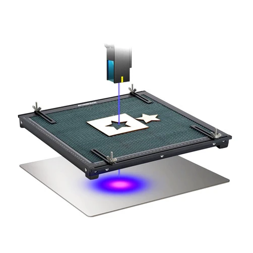ATOMSTACK F2 Laser Honeycomb Working Table, Enlarged Honeycomb Laser Bed Panel with Fixture for CO2 and Diode Laser Engraver Cutter, 15.75x15.75x1.18inches