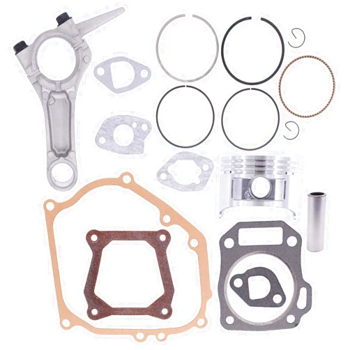 ApplianPar 68MM Piston Ring Set Connecting Rod Gasket Oil Seal Rebuild Kit for Honda GX160 5.5HP 4-Cycle Gas Engine Generator Water Pump