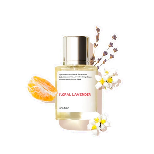 Dossier - Floral Lavender - Eau de Parfum - Inspired by YL's Libre - Perfume Luxury - Pure Infused - Paraben-Free - Vegan - For Women - Fragrance - 3.4 Fl 0z (Spray 100ml)