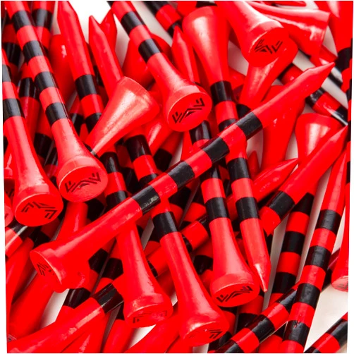 XINGGM Professional Bamboo Golf Tees 2 3/4 & 3 1/4 Inch | Pack of 50 Golf Tees,Reduce Friction & Side Spin