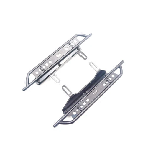 KYX Racing Side Step Running Boards Foot-Plate for 1/10 RC Crawler Redcat Gen8 Scout II (Aluminum)