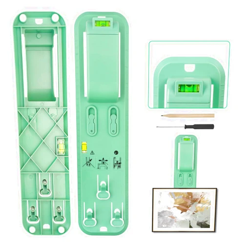 AIMINTSEN Picture Hanging Tool Kit Picture Hangers Wall Hanging kit Picture Frame Hanger Tool Level Heavy Duty Photo Hanger Wall Hanger Level
