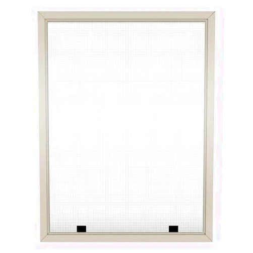 Hurst Glass and Screen 4 Pack - Window Screen Kit w/Aluminum Frame, Corners, Spline, Springs, Pull Tabs, and Screen Mesh (up to 48