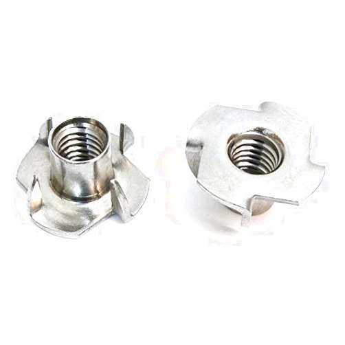 Escape Climbing Four Pronged Zinc T-Nut | Durable Steel Hardware for Rock Climbing Holds | Easy Install (500)