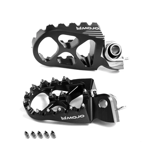 MojoMotoSport Honda Black Billet Anodized Aluminum | MOJO-HON-FP-BLK