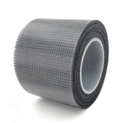 SANKEMU Grey Window Screen Repair Kit 16.5FT 3-Layer Strong Adhesive & Waterproof Tape Fiberglass Covering mesh, Repair for Window Screen and Screen Door tears Holes