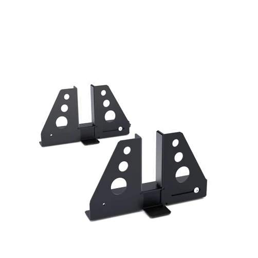 RackSolutions Universal Rack-to-Tower Conversion Kit Fits Any Server 1U to 2U, Textured Black Powder