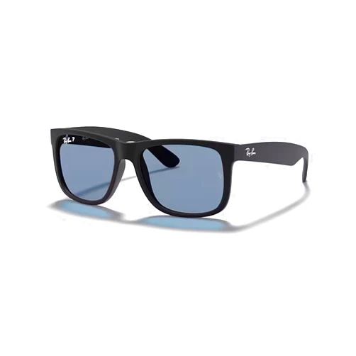 Ray-Ban RB4165 JUSTIN Sunglasses For Men For Women+ BUNDLE with Designer iWear Eyewear Care Kit