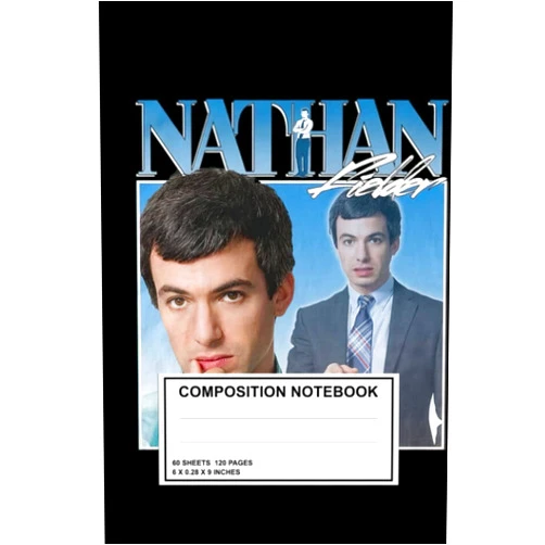 By Young Andy (Author) Nathan Fielder Notebook: Composition Notebook - College Ruled 120 Pages - Large 6 x 9