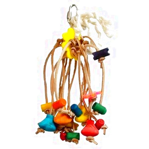 Zoo-Max 117 'Spiddy Medium Small Parrot Toys 8