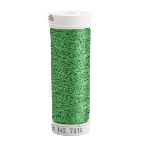 Sulky 142-7018 Metallic Thread for Sewing, Christmas Green