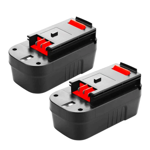 TOPBATT 2Pack 18V 3.6Ah Replacememnt for Black and Decker 18V Battery HPB18 Compatible with Black and Decker 18 Volt Battery Ni-Mh 244760-00 A1718 FS18FL FSB18 Firestorm Cordless Tools