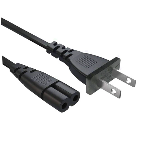 TONIWA Power Cord compatible with Epson Printer XP-310 XP-410 XP-440 XP-830 XP-640 XP-434 ET-2720 ET-3750 ET-4500 ET-2760 ET-2650 Stylus NX420 NX430 NX625 CX7400 CX7450 AC 2 Prong Replacement Power Cable -UL