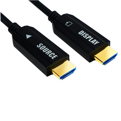CSILU 4K Fiber Optic HDMI Cable 20FT/6M in-Wall Rated 4K60Hz (4:4:4 RGB HDR10 18Gbps HDCP2.2 CEC) 1440p165Hz High Speed Ultra HD Directional Active Cord Compatible with Apple-TV PS4 Xbox