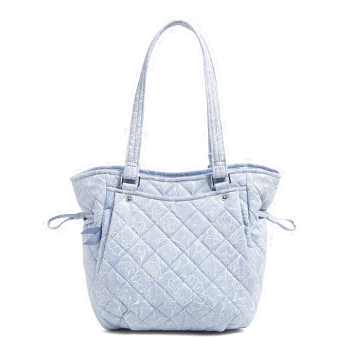 Vera Bradley Cotton Glenna Satchel Purse, Sweet Garden Lace