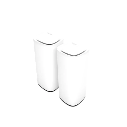 Linksys Velop Pro 7 WiFi Mesh System | Two Cognitive Mesh Tri-Band routers with Over 10 Gbps Speeds | Whole Home Coverage up to 6,000 sq. ft. | Connect 200+ Devices | 2 Pack MBE7002 | 2023 Release