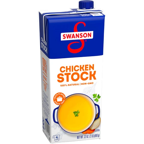 SWANSON S Swanson 100% Natural, Gluten-Free Chicken Stock, 32 Oz Carton