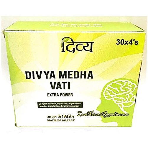 Patanjali Divya Medha Vati Extra Power 120 Tablets