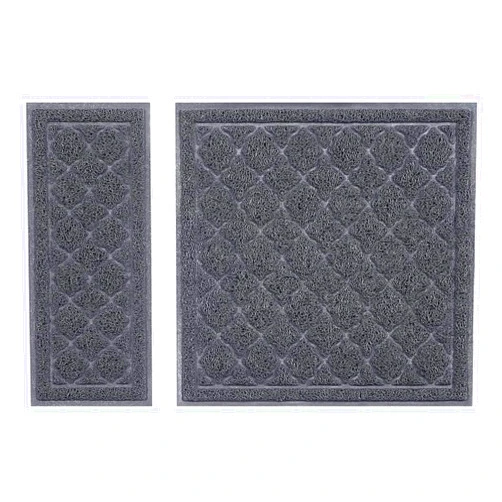 unipaws Cat Litter Trapping Mat, Litter Box Scatter Control Pad, Litter Free Floors and Urine Waterproof, Gentle on Paws, No Phthalate
