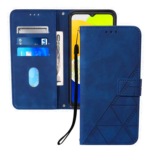 Asdsinfor Designed for Xiaomi Poco X6 Pro/Redmi K70E, PU Leather Wallet Case Credit Cards Holder Kickstand Shockproof Flip Magnetic Protection Case for Xiaomi Poco X6 Pro Blue YBS