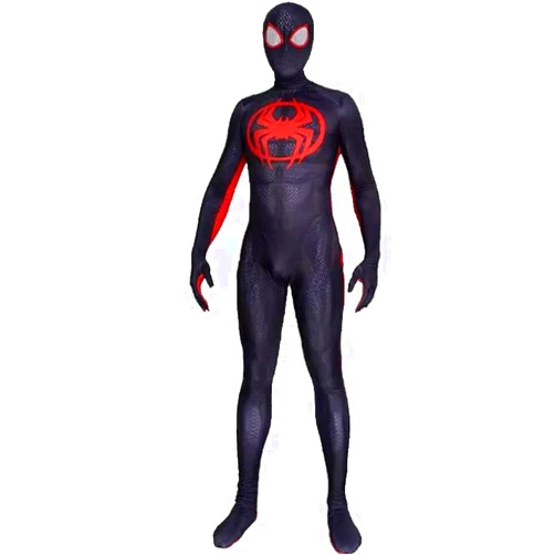 Isobedamai 3D Print Bodysuit Heroes Jumpsuit Outfit with Headwear For Adults
