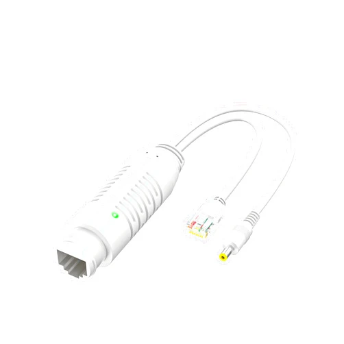 ZOSI PoE Splitter Adapter, 48V PoE to DC 12V/1A Output, 5.5x2.1mm DC Connector, IEEE802.3af/at 10/100/1000Mbps, Plug & Play PoE Power Over Ethernet Splitter Adapter Active for Surveillance Camera