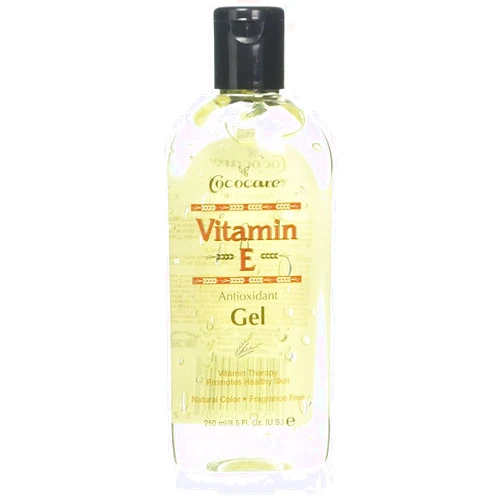 Cococare Vitamin E Antioxidant Gel - Intensive Moisture & Sun Burn Relief Vitamin E Gel For Skin - 8.5 Oz