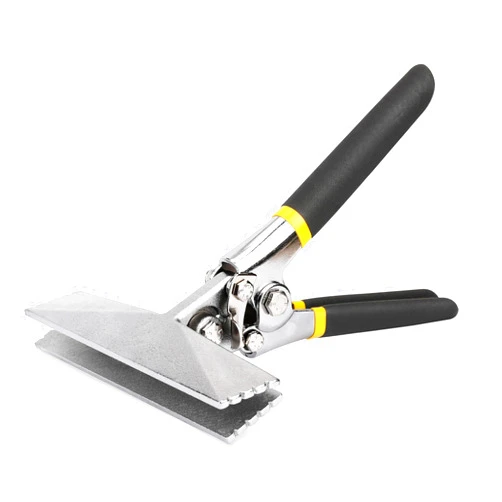 HURRICANE Sheet Metal Hand Seamer, 6 Inch Straight Jaw Sheet Bender Tools for Flattening Metal, Bending Pliers with Double Dipped Cushion Handle