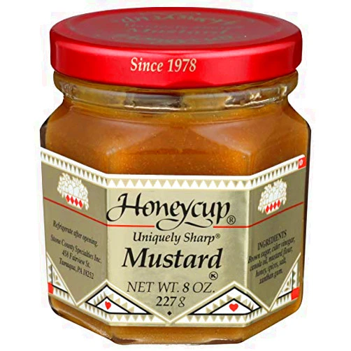 CHICHL Honeycup Mustard, 3 packof 8 oz