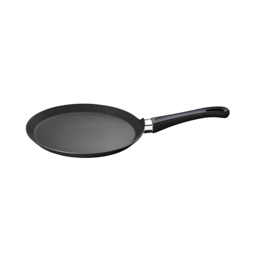 Scanpan Classic 10-inch Nonstick Crepe Pan – Compatible with Gas and Electric Stovetops, Metal Utensil Safe, Oven Safe to 500°F, Dishwasher Safe, Black