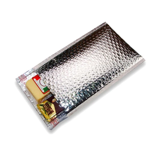ZebraPack 100 pcs 6.5x10.5 Metallic Glamour Cool Shield Thermal Bubble Mailers by ZebraPack