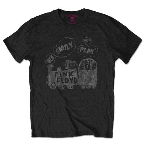 Pink Floyd Merch Pink Floyd 'See Emily Play' (Black) T-Shirt