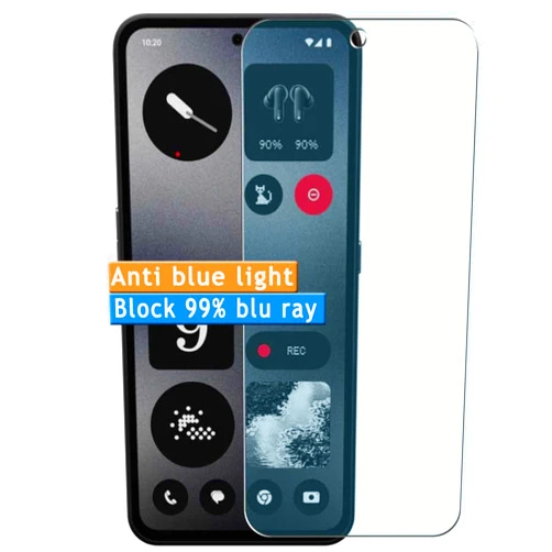 Generic Vaxson 3-Pack Anti Blue Light Screen Protector, compatible with CMF Phone 1 TPU Film Protectors Sticker [ Not Tempered Glass ]