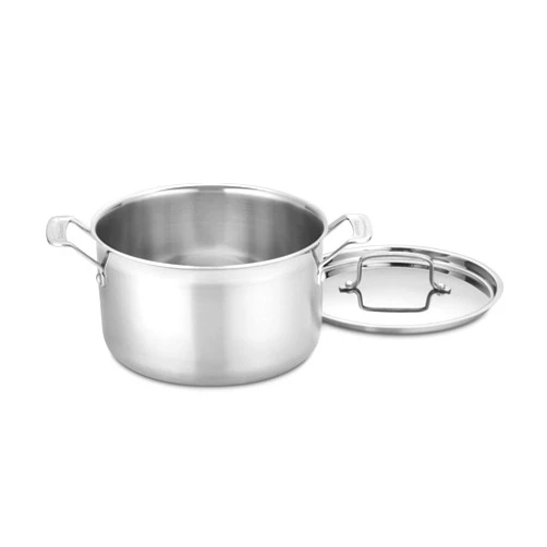 Cuisinart MCP44-24N MultiClad Pro 6-Quart Skillet, Saucepot w/Cover