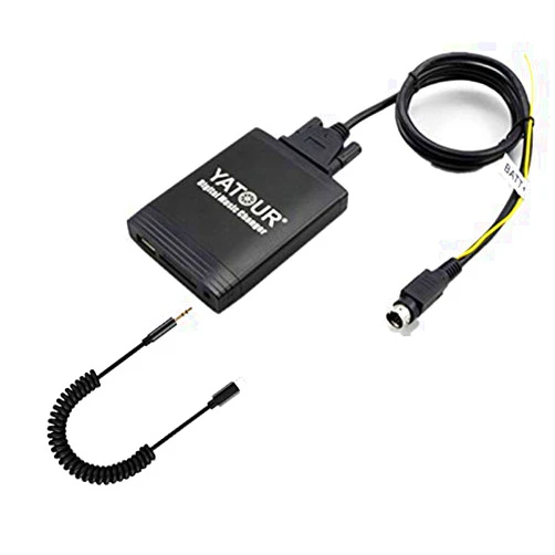Hongruibo AUX Adapter, Digital Car Input with SD Card, MP3 3.5mm AUX in, Music Player for All Models SC-XXX Series 1994-2006
