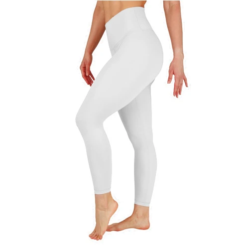 Yogalicious Womens High Waisted Yoga Legging Elastic Free Squat Proof Ankle Length Lux Workout Pant