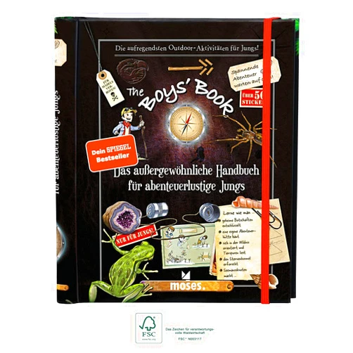 German Edition by Michèle Lecreux (Author), Célia Gallais (Author), Clèmence de Roux Luze (Author) & 0 more The Boys' Book: Das außergewöhnliche Handbuch für abenteuerliche Jungs
