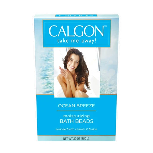 Calgon Ultra-Moisturizing Bath Beads, Ocean Breeze, 30 Ounce