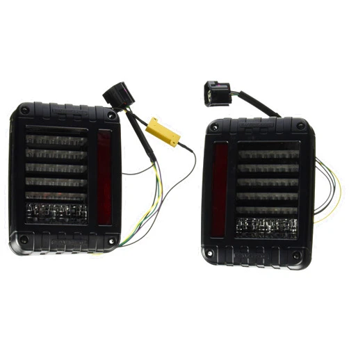 J.W. Speaker 0347531 Model 279 J 12-24V DOT LED Jeep Tail Light Kit - 2 Light Kit