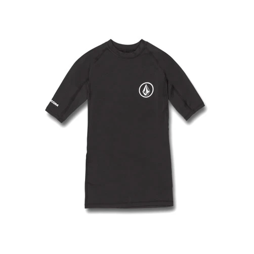 Volcom Men's Solid UPF 50+ Short Sleeve Rashguard