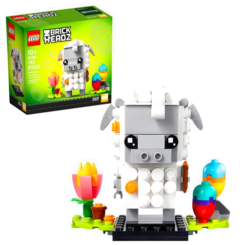 LEGO BrickHeadz Easter Sheep 40380 Building Kit, New 2021 (192 Pieces)