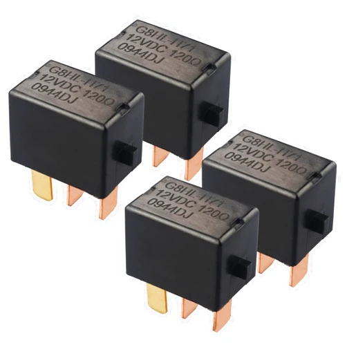Retepif 4 Pack G8HL-H71 AC Starter Relay 39794-SDA-A05 39794-SDA-A03 for 2003-2014 Accord 2006-2014 Civic Crosstour CR-V CR-Z Element Insight Odyssey Pilot TL TSX MDX