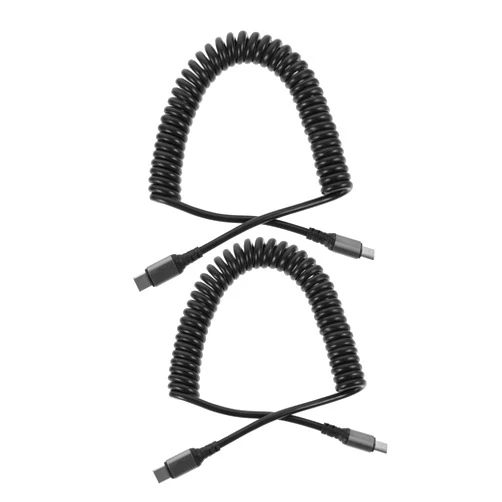 HEALEEP 2pcs USB Cable Phone Part Phone Supply Data Sync Cable Type-c Cable Fast Charging USB Type-c to USB-c Cable Usbc to Type-c Cable USB-c to Type-c TPE Charging Cable 6a Adapter