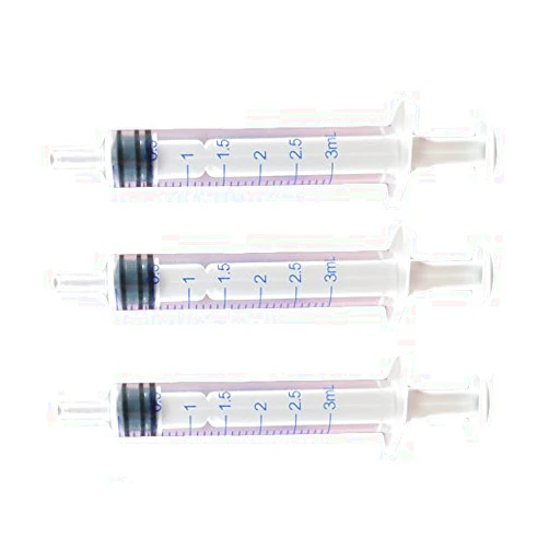 BioRx Laboratories Oral Syringe - 3 mL - Best for Dispensing Liquids and Oils - Individually Wrapped - 5 pcs by BioRx