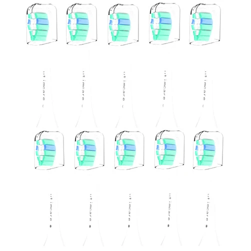 Utimcare Replacement Toothbrush Heads Compatible with Philips Sonicare Electric Toothbrush, 10 Pack, Refills
