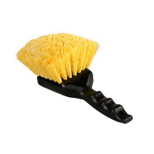 SPARTA 3650500 Plastic Scrub Brush, Cleaning Brush, Utility Brush With Polypropylene Bristles For Cleaning, 8 Inches, Black