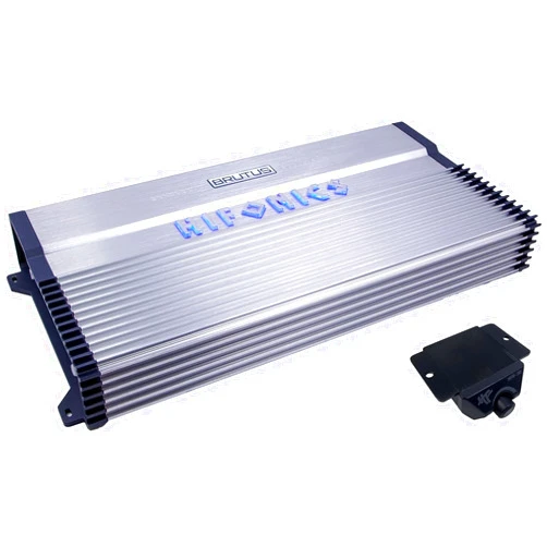 Hifonics BXX6000.1D 6000 Watt RMS 1-Channel Monoblock D Class Amplifier Brutus Car Audio