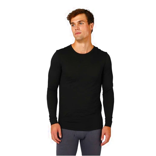 32º DEGREES 32 Degrees Heat Men's Lightweight Crew Baselayer Top | Form Fitting | Long Sleeve| 4-Way Stretch | Thermal